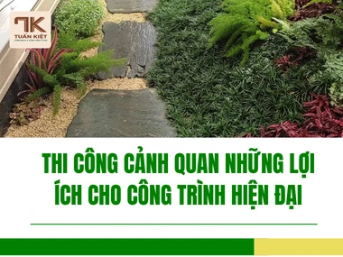 Thi Công Cảnh Quan Những Lợi Ích Cho Công Trình Hiện Đại