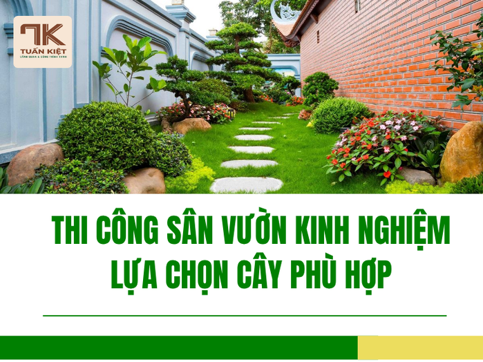 Thi Công Sân Vườn Bản giao hưởng của thiên nhiên ngay thềm nhà